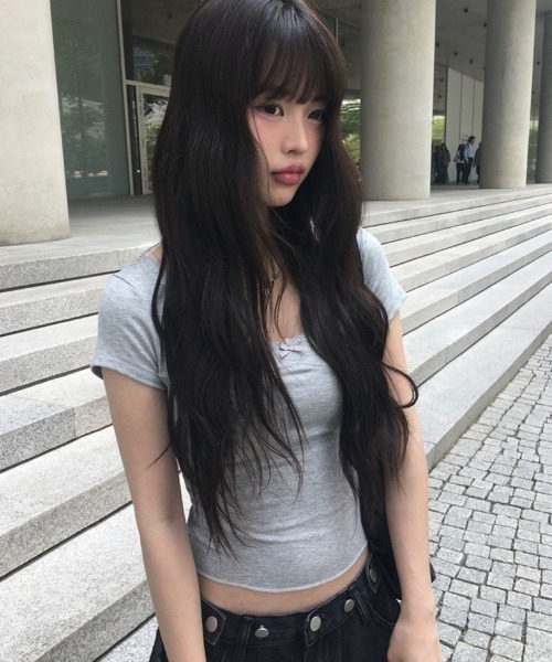 anyonemore（エニワンモア）の「レーススクエアネックリボン半袖Tシャツ（Tシャツ/カットソー・レディース・グレー/ホワイト/ブラック・FREE）」の12枚目の写真