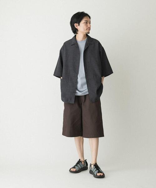 Dickies（ディッキーズ）の「『別注』Dickies×EKAL　ワイドロングショーツ（その他パンツ・メンズ・ブラック/ブラウン・LARGE/MEDIUM）」の10枚目の写真
