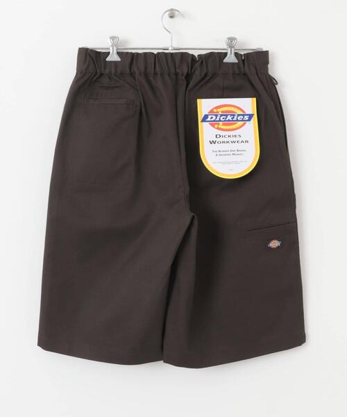 Dickies（ディッキーズ）の「『別注』Dickies×EKAL　ワイドロングショーツ（その他パンツ・メンズ・ブラック/ブラウン・LARGE/MEDIUM）」の6枚目の写真