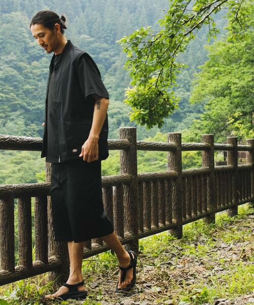 Dickies（ディッキーズ）の「『別注』Dickies×EKAL　ワイドロングショーツ（その他パンツ・メンズ・ブラック/ブラウン・LARGE/MEDIUM）」の18枚目の写真