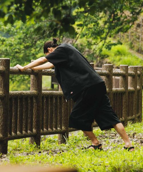 Dickies（ディッキーズ）の「『別注』Dickies×EKAL　ワイドロングショーツ（その他パンツ・メンズ・ブラック/ブラウン・LARGE/MEDIUM）」の19枚目の写真