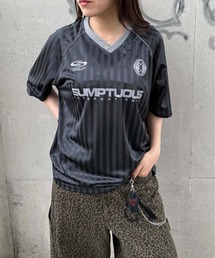 ストライプユニフォームTシャツ