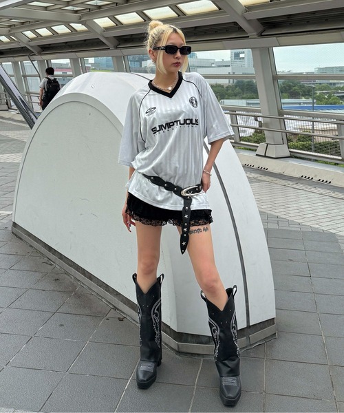 NORDISK■ユニ ストライプ 半袖 ■送料込 ストライプユニフォームTシャツ（Tシャツ/カットソー）｜sedacle