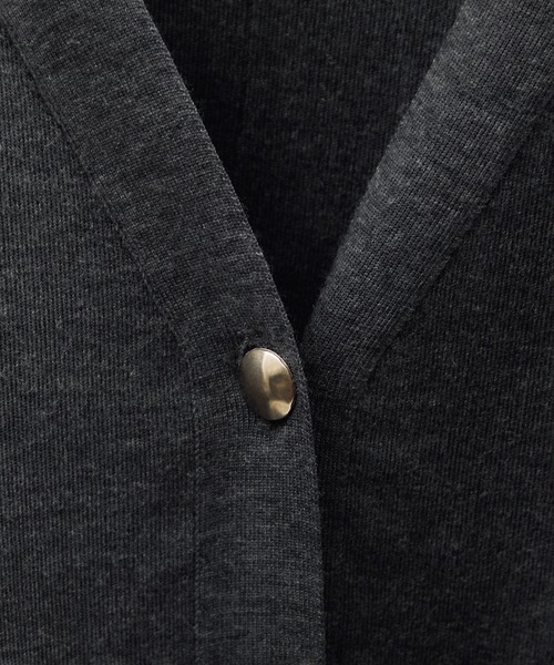 ウールVネック金ボタンカーディガン（カーディガン/ボレロ）｜SALON