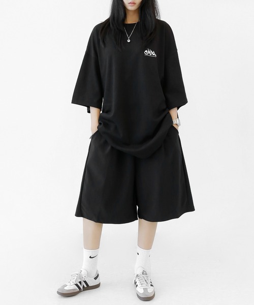 minsobi(ミンソビ)の「ブルームインブルーTシャツ(Tシャツ/カットソー・メンズ・ホワイト/ブラック/ホワイト系その他/ブラック系その他・FREE)」の18枚目の写真