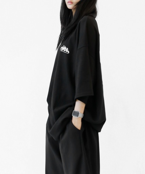 minsobi(ミンソビ)の「ブルームインブルーTシャツ(Tシャツ/カットソー・メンズ・ホワイト/ブラック/ホワイト系その他/ブラック系その他・FREE)」の21枚目の写真