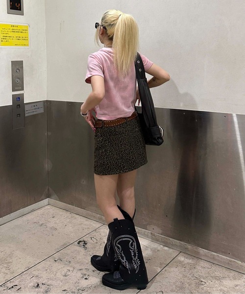 sedacle girl（セダクルガール）の「ローライズレオパードミニスカート（スカート・レディース・ブラウン・SMALL/MEDIUM）」の11枚目の写真