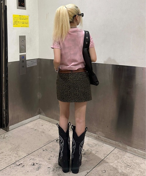 sedacle girl（セダクルガール）の「ローライズレオパードミニスカート（スカート・レディース・ブラウン・SMALL/MEDIUM）」の12枚目の写真