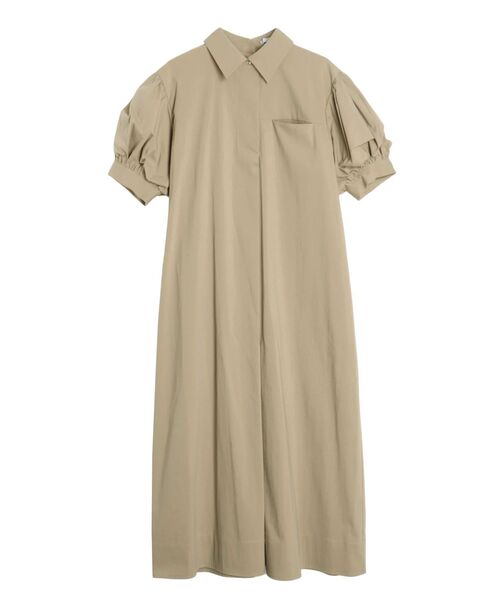 ELENDEEK(エレンディーク)の「フォルムシャツワンピース(ワンピース・レディース・グレー/ブラック/ベージュ・02/01)」の20枚目の写真