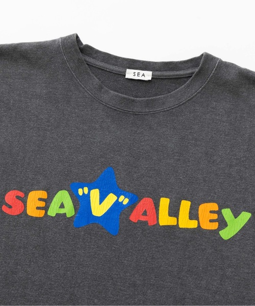 SEA(シー)の「GRAPHIC L/S TEE (TOY)(Tシャツ/カットソー・レディース・チャコールグレー/ホワイト・0/1/2)」の11枚目の写真
