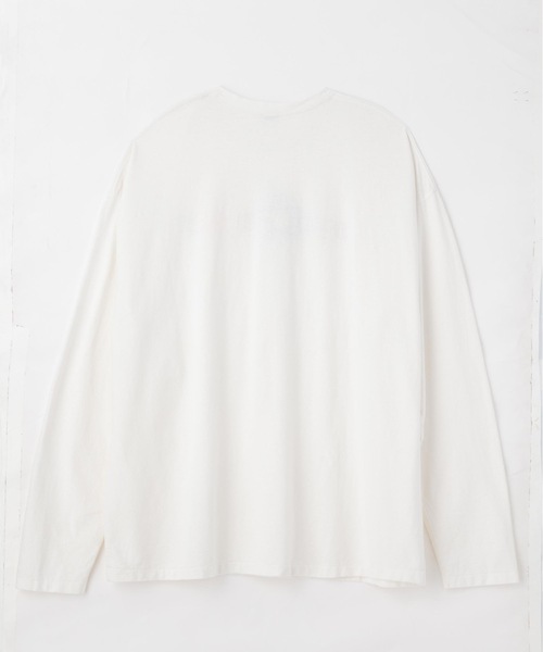 SEA(シー)の「GRAPHIC L/S TEE (TOY)(Tシャツ/カットソー・レディース・チャコールグレー/ホワイト・0/1/2)」の15枚目の写真