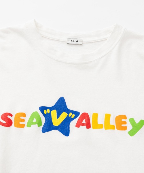 SEA(シー)の「GRAPHIC L/S TEE (TOY)(Tシャツ/カットソー・レディース・チャコールグレー/ホワイト・0/1/2)」の16枚目の写真