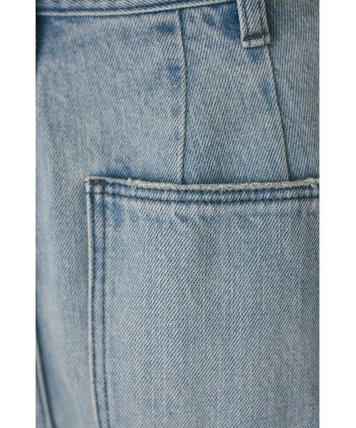 タックワイドルーズデニム（デニムパンツ）｜STYLEMIXER（スタイル