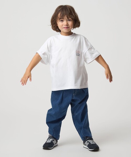 FRUIT OF THE LOOM(フルーツオブザルーム)の「【別注】<ハイチュウ×FRUIT OF THE LOOM×GLR> Tシャツ / キッズ(Tシャツ/カットソー・キッズ・コバルトブルー/ホワイト/ブラック/グレー系・M(140-150cm)/XS(110-120cm)/S(120-130cm))」の9枚目の写真