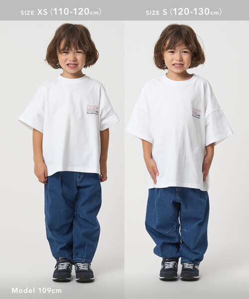 FRUIT OF THE LOOM(フルーツオブザルーム)の「【別注】<ハイチュウ×FRUIT OF THE LOOM×GLR> Tシャツ / キッズ(Tシャツ/カットソー・キッズ・コバルトブルー/ホワイト/ブラック/グレー系・M(140-150cm)/XS(110-120cm)/S(120-130cm))」の10枚目の写真