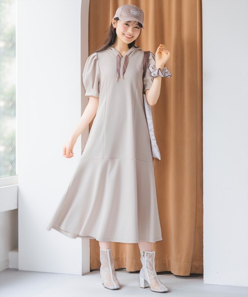 WILLSELECTION（ウィルセレクション）の「WSロゴ刺繍キャップ（キャスケット・レディース・チャコールグレー/ダークブラウン/ピンク/ブラック・FREE）」の6枚目の写真