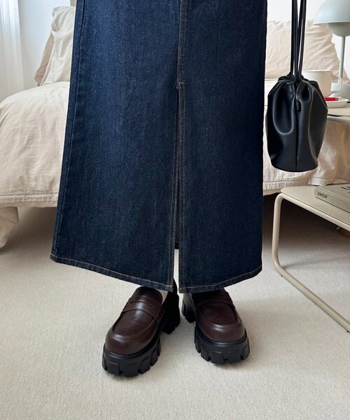 DISCOAT（ディスコート）の「トラックソールローファー（ローファー・レディース・ブラック/ブラウン・MEDIUM/LARGE）」の10枚目の写真