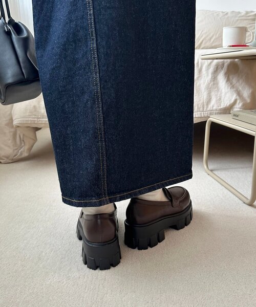 DISCOAT（ディスコート）の「トラックソールローファー（ローファー・レディース・ブラック/ブラウン・MEDIUM/LARGE）」の13枚目の写真