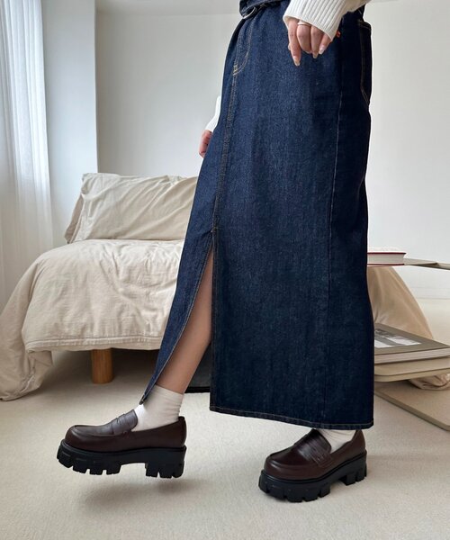 DISCOAT（ディスコート）の「トラックソールローファー（ローファー・レディース・ブラック/ブラウン・MEDIUM/LARGE）」の18枚目の写真