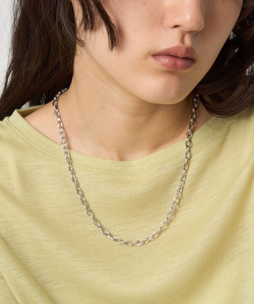 リングデザイン チェーンネックレス（ネックレス）｜green label