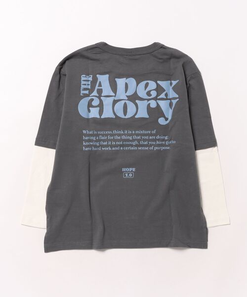 FARM（ファーム）の「ｿﾃﾞｷﾘｶｴﾛﾝT（Tシャツ/カットソー・キッズ・ホワイト/グレー・160cm/150cm/140cm/130cm）」の3枚目の写真