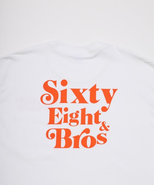 68&brothers(シックスティエイトアンドブラザーズ)の「68&BROTHERS シックスティーエイトアンドブラザーズ / "SixtyEight&Bros" S/S Pocket Tee(Tシャツ/カットソー・メンズ・ホワイト系/ホワイト×グレー/ホワイト×ライム/ホワイト×ブルー・LARGE/X-LARGE/XX-LARGE/MEDIUM)」の15枚目の写真