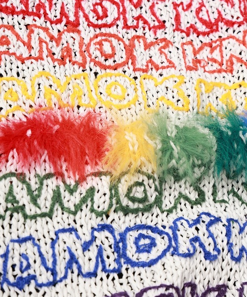 amok（アモク）の「AMOK KNIT（ニット/セーター・メンズ・ブラック/ホワイト・M/S）」の10枚目の写真