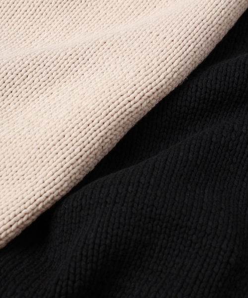 amok（アモク）の「AMOK KNIT（ニット/セーター・メンズ・ブラック/ホワイト・M/S）」の11枚目の写真