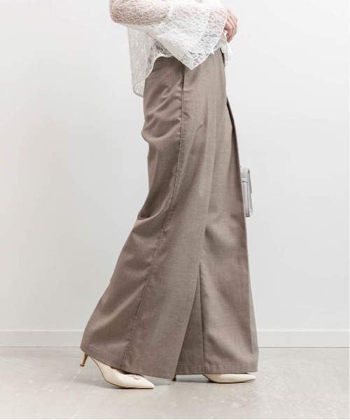 RANDA（ランダ）の「ウエストデザインラインタックパンツ（その他パンツ・レディース・ネイビー/ブラウン/グレー・1/0）」の17枚目の写真