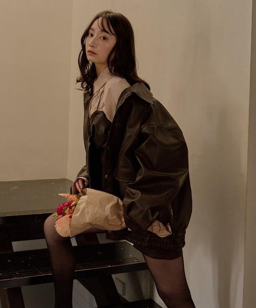 mideal（マイディール）の「design ribbon bustier / デザインリボン