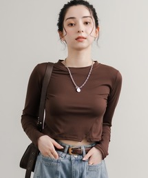 d.i.a. ヘソだし　ロンT T-WASRIB（MEN）: ロングスリーブTシャツ ｜ディーゼル（DIESEL