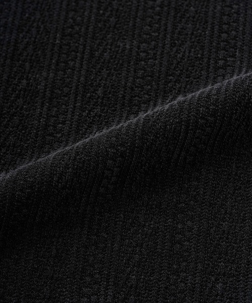 Juha(ユハ)の「JACQUARD HENLEY(Tシャツ/カットソー・メンズ・ブラック/ナチュラル・3/4)」の17枚目の写真
