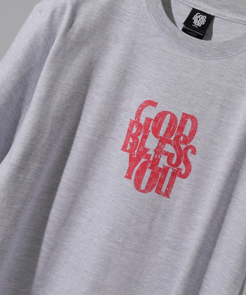 GOD BLESS YOU PAISLEY LOGO S/S TEE（Tシャツ/カットソー）｜GOD 