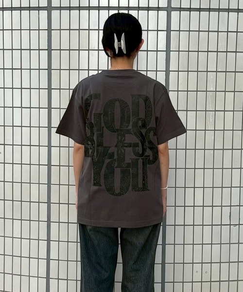 GOD BLESS YOU PAISLEY LOGO S/S TEE（Tシャツ/カットソー）｜GOD