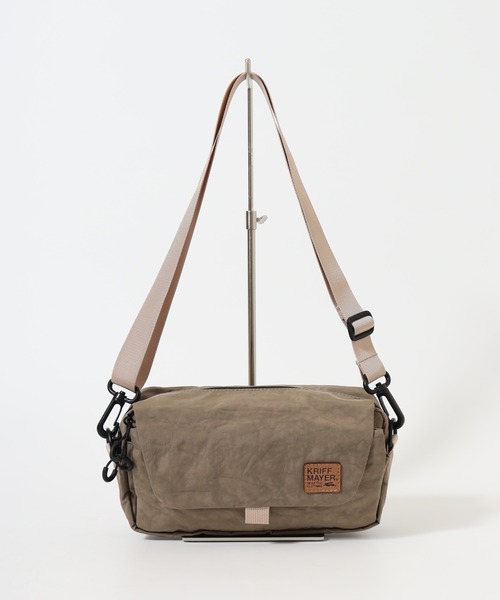 KRIFF MAYER（クリフメイヤー）の「KRIFF MAYER 撥水加工 マルチ ショルダー バッグ 男女兼用（ショルダーバッグ・メンズ・ブラック/ダークグリーン/ブラウン・FREE）」の6枚目の写真