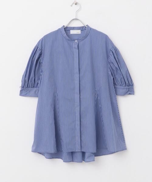 セール】Mewl ストライプBIGリボンシャツ（シャツ/ブラウス）｜URBAN