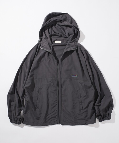 セール】限定展開 ビッグシルエット ナイロンフーディー