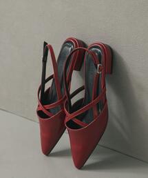 SENSE OF PLACE by URBAN RESEARCH | ポインテッドクロスベルトミュール(その他シューズ)