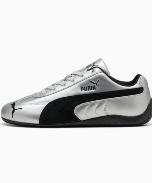 PUMA(プーマ)の「PUMA(プーマ) SPEEDCAT METALLIC/スニーカー/403689(スニーカー・レディース・ブラック/シルバー・23.0cm/23.5cm/24.0cm/24.5cm/25.0cm)」の8枚目の写真