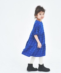 maarook（マルーク）の「ドットカットドビーティアードワンピース（ワンピース・キッズ）」