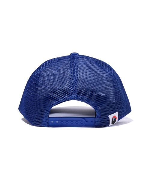 A BATHING APE（アベイシングエイプ）の「APE CROSSBONE MESH CAP（キャップ・メンズ・レッド/ブルー/オリーブ/ブラック・FREE）」の11枚目の写真