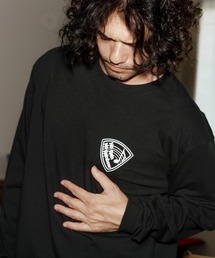mlt5390-pick print long sleeve T-shirt ロングスリーブカットソー(NR25W-24)