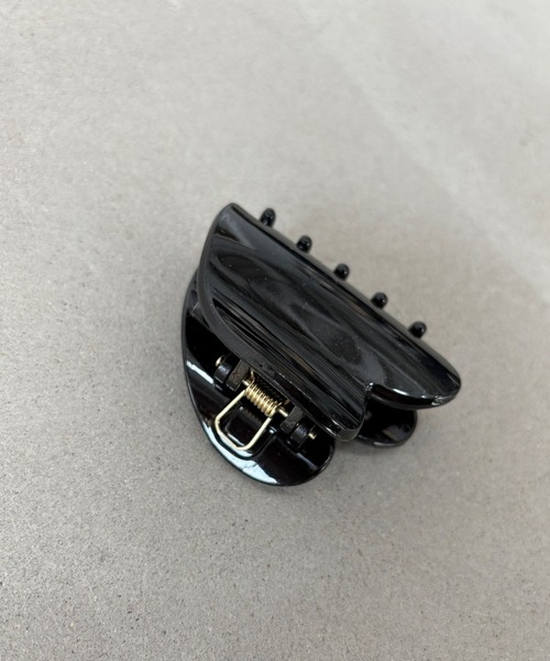 SANSeLF（サンセルフ）の「【SANSeLF】 ハート ヘアクリップ ミニマルシルエット saa25a071（バレッタ/ヘアクリップ・レディース・ブラック/レッド・FREE）」の6枚目の写真