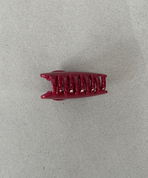 SANSeLF（サンセルフ）の「【SANSeLF】 ハート ヘアクリップ ミニマルシルエット saa25a071（バレッタ/ヘアクリップ・レディース・ブラック/レッド・FREE）」の18枚目の写真