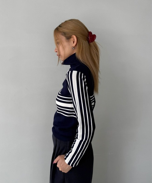 SANSeLF（サンセルフ）の「【SANSeLF】 ハート ヘアクリップ ミニマルシルエット saa25a071（バレッタ/ヘアクリップ・レディース・ブラック/レッド・FREE）」の21枚目の写真