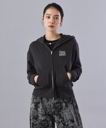 Muscat（マスカット）の「【セットアップ可！】ロゴ刺繍　裏毛ジップアップパーカー（パーカー）」