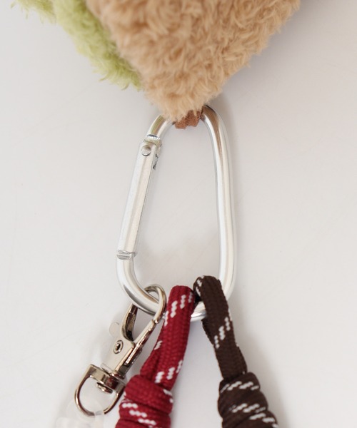 crossi（クロッシー）の「もこもこ ボアチャーム（チャーム・レディース・ベージュ/ブラウン/ライトグリーン・FREE）」の19枚目の写真