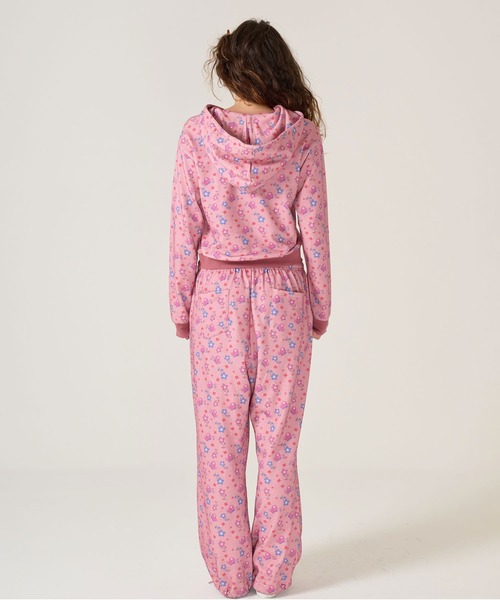 TINA:JOJUN(ティーナジョジュン)の「オリジナル 総柄 裏毛パンツ TINA:JOJUN(その他パンツ・レディース・ブラック/ピンク・M)」の17枚目の写真