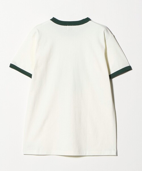 2025SS　roku　6　ロク　Tシャツ　ホワイト 6(ROKU)＞ROLLING STONES SHORT SLEEVE Tシャツ（Tシャツ