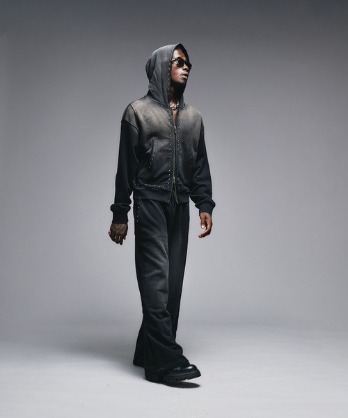 ANDER HUNK（アンダーハンク）の「Studs Design Zip-up Parker